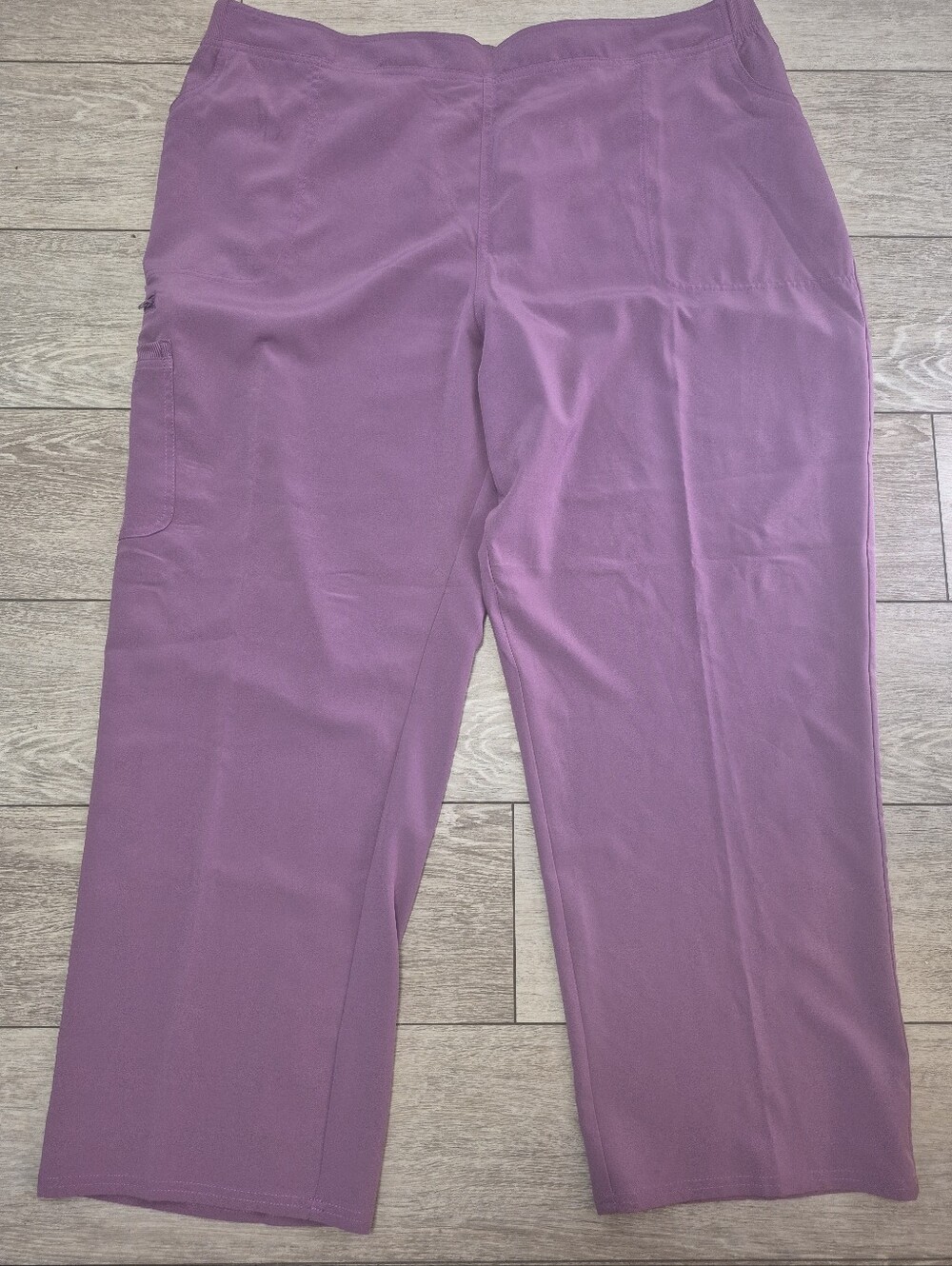 Scrubstar Womens Purple Plum Color Straight Leg Premium Scrub Pant Size 3XL NEW